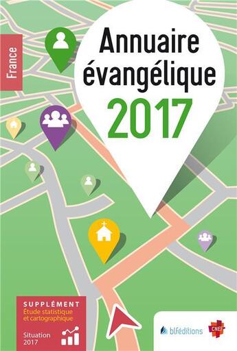 Couverture du livre « Annuaire évangélique (2017) » de  aux éditions Blf Europe