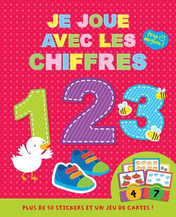 Couverture du livre « Je joue avec les chiffres (coll. trop mignon !) » de  aux éditions Kimane