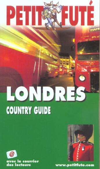 Couverture du livre « Londres 2003, le petit fute (édition 2003) » de Collectif Petit Fute aux éditions Le Petit Fute