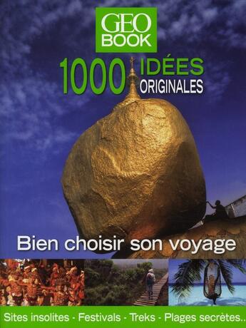 Couverture du livre « Geobook ; 1000 idées originales » de  aux éditions Geo