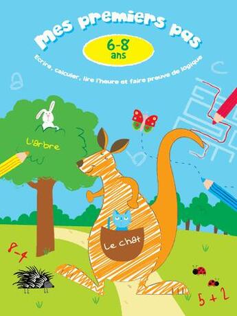 Couverture du livre « Mes premiers pas ; kangourou 6-8 ans » de  aux éditions Yoyo Books