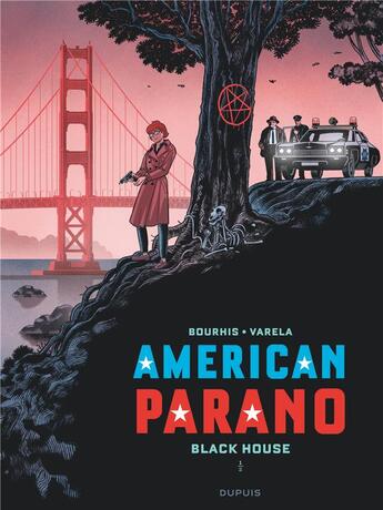 Couverture du livre « American Parano Tome 1 : Black House Partie 1 » de Herve Bourhis et Lucas Varela aux éditions Dupuis