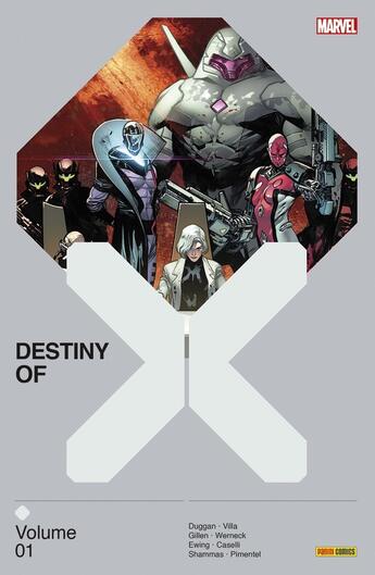 Couverture du livre « Destiny of X Tome 1 » de Kieron Gillen et Gerry Duggan et Al Ewing et Collectif aux éditions Panini