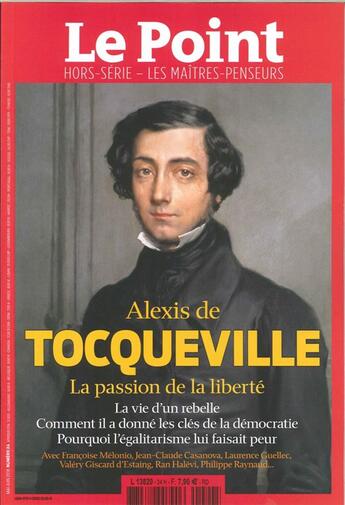 Couverture du livre « Le point les maitres penseurs n 24 tocqueville - avril 2018 » de  aux éditions Le Point