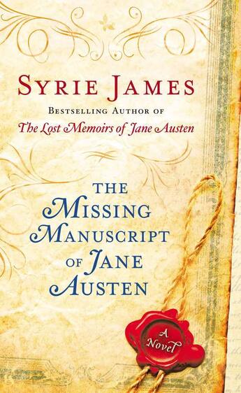 Couverture du livre « The Missing Manuscript of Jane Austen » de Syrie James aux éditions Penguin Group Us