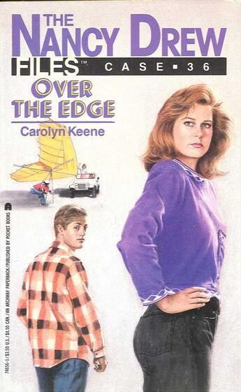 Couverture du livre « Over the Edge » de Carolyn Keene aux éditions Simon Pulse