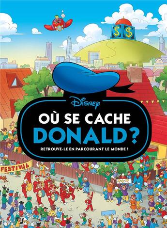 Couverture du livre « Donald ; où se cache Donald ? » de Disney aux éditions Disney Hachette