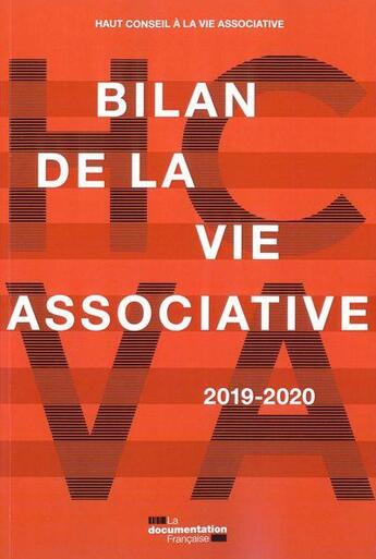 Couverture du livre « Bilan de la vie associative (édition 2019/2020) » de Haut Conseil A La Vie Associative aux éditions Documentation Francaise