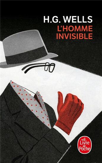 Couverture du livre « L'homme invisible » de Herbert George Wells aux éditions Le Livre De Poche