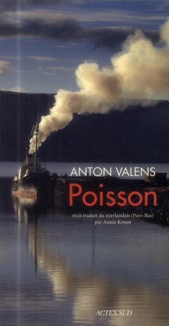 Couverture du livre « Poisson » de Valens Anton aux éditions Actes Sud