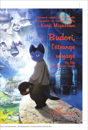 Couverture du livre « Budori, l'étrange voyage » de Kenji Miyazawa aux éditions L'harmattan