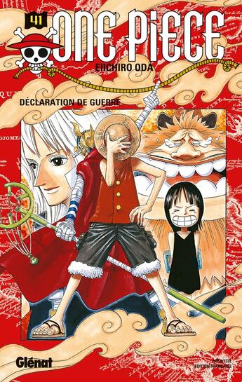 Couverture du livre « One Piece - édition originale Tome 41 : déclaration de guerre » de Eiichiro Oda aux éditions Glenat