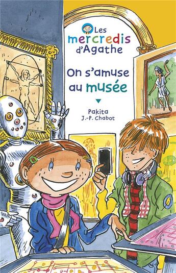 Couverture du livre « Les mercredis d'Agathe » de Pakita/Chabot aux éditions Rageot