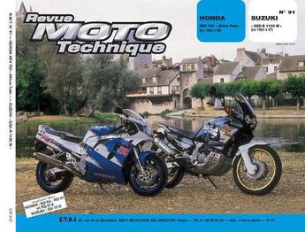 Couverture du livre « Rmt 91.2 honda xrv750 africa twin/suzuki gsx-r1100w » de Etai aux éditions Etai