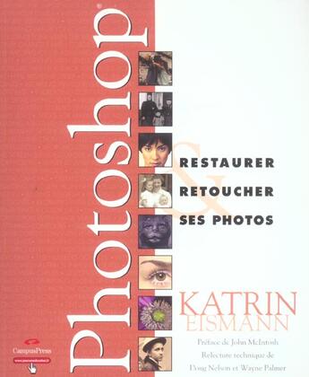 Couverture du livre « Photoshop retouche et restauration » de Katrin Eismann aux éditions Pearson