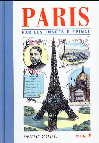 Couverture du livre « Paris par les images d'Epinal » de  aux éditions Chene