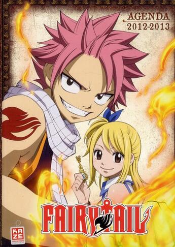 Couverture du livre « Fairy Tail : agenda (édition 2012/2013) » de Hiro Mashima aux éditions Kaze