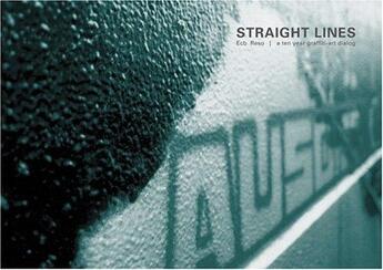 Couverture du livre « Straight lines » de Christl Markus aux éditions Gingko Press