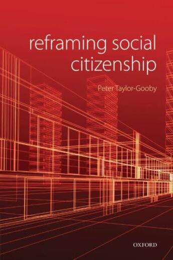 Couverture du livre « Reframing Social Citizenship » de Taylor-Gooby Peter aux éditions Oup Oxford