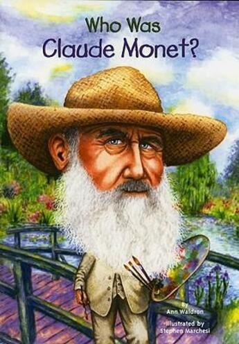 Couverture du livre « Who was claude monet? » de  aux éditions Random House Us