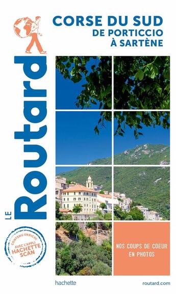 Couverture du livre « Guide du Routard ; Corse du Sud ; de Porticcio à Sartène » de Collectif Hachette aux éditions Hachette Tourisme