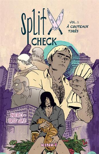 Couverture du livre « Split Check Tome 1 : A couteaux tirés » de Nero O'Reilly et Iris Jay aux éditions Dynamite