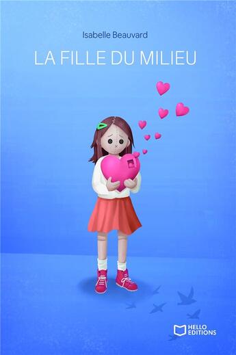 Couverture du livre « La fille du milieu » de Isabelle Beauvard aux éditions Hello Editions