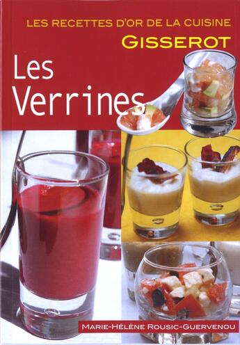 Couverture du livre « Les verrines » de Rousic-Guervenou M-H aux éditions Gisserot