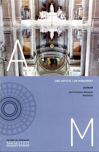 Couverture du livre « 23:56:04 ; Ann Veronica Janssens au Panthéon » de Nathalie Ergino aux éditions Editions Du Patrimoine