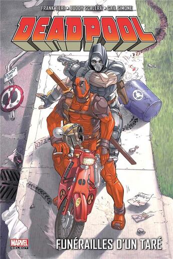 Couverture du livre « Deadpool t.7 : funérailles d'un taré » de Frank Tieri et Udon et Georges Jeanty et Gail Simone et Jim Calafiore aux éditions Panini