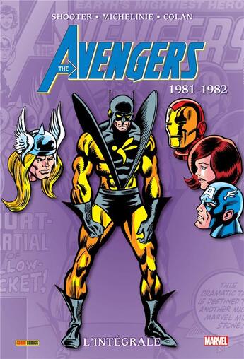 Couverture du livre « Avengers : Intégrale vol.18 : 1981-1982 » de Jim Shooter et Gene Colan et David Michelinie et Bill Mantlo aux éditions Panini