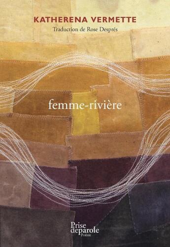 Couverture du livre « Femme-rivière » de Katherena Vermette aux éditions Prise De Parole