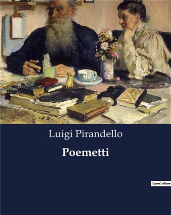 Couverture du livre « Poemetti » de Luigi Pirandello aux éditions Culturea