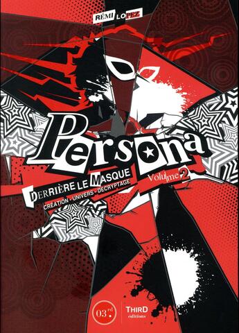 Couverture du livre « Persona derriere le masque volume 2 » de Remi Lopez aux éditions Third Editions