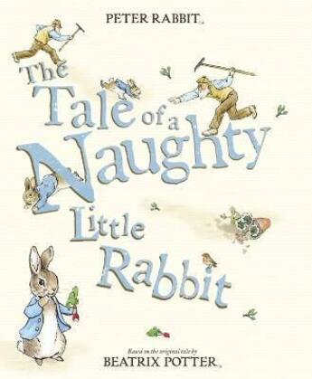 Couverture du livre « The tale of a naughty little rabbit » de Beatrix Potter aux éditions Warne Frederick