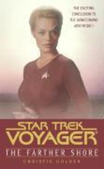 Couverture du livre « The Star Trek: Voyager: Farther Shore » de Christie Golden aux éditions Pocket Books Star Trek