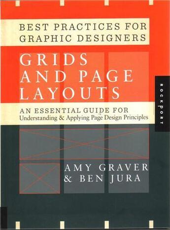 Couverture du livre « Best practices for graphic designers grids and page layouts » de Elements aux éditions Rockport