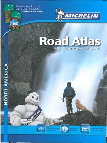 Couverture du livre « Road atlas north america » de Collectif Michelin aux éditions Michelin