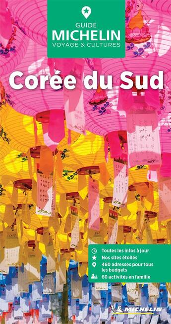 Couverture du livre « Corée du Sud (édition 2024) » de Collectif Michelin aux éditions Michelin