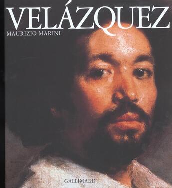 Couverture du livre « Velazquez » de Marini Maurizio aux éditions Gallimard