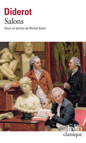 Couverture du livre « Salons » de Denis Diderot aux éditions Folio