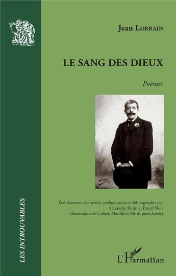 Couverture du livre « Le sang des dieux » de Jean Lorraine aux éditions L'harmattan