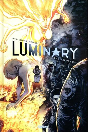 Couverture du livre « Luminary Tome 2 : black power » de Stephane Perger et Luc Brunschwig aux éditions Glenat