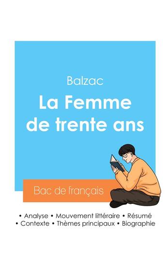 Couverture du livre « Réussir son Bac de français 2024 : Analyse de La Femme de trente ans de Balzac » de Honoré De Balzac aux éditions Bac De Francais