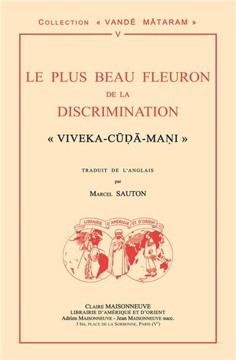 Couverture du livre « Le plus beau fleuron de la discrimination : 