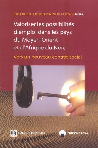 Couverture du livre « Valoriser les possibilites d'emploi dans » de Rozenbaum Marc aux éditions Eska