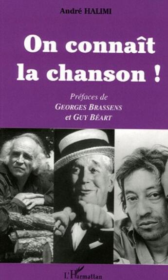 Couverture du livre « On connaît la chanson ! » de Andre Halimi aux éditions L'harmattan