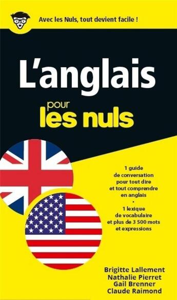 Couverture du livre « L'anglais pour les nuls ; coffret » de Gail Brenner et Claude Raimond et Nathalie Pierret et Brigitte Lallement aux éditions First