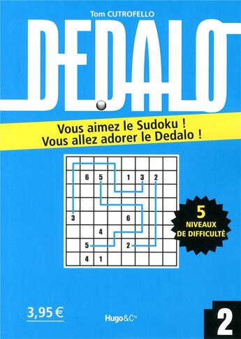 Couverture du livre « Dedalo t.2 » de Tom Cutrofello aux éditions Hugo Image