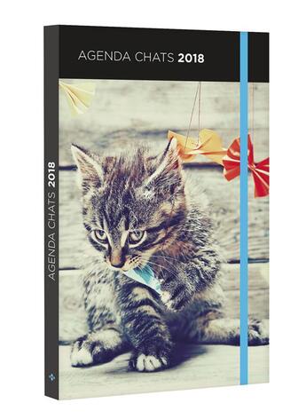 Couverture du livre « Agenda chats (édition 2018) » de  aux éditions Hugo Image